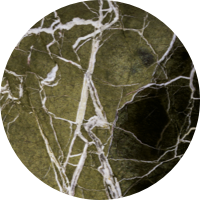Verde Lepanto - Serpentin (Hartgestein)